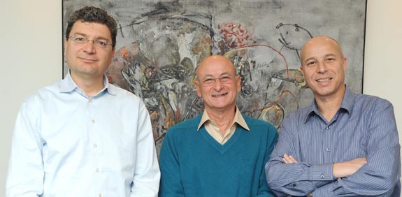 אייל גורן, מנחם קלי, איציק עוז / צלם: איל יצהר